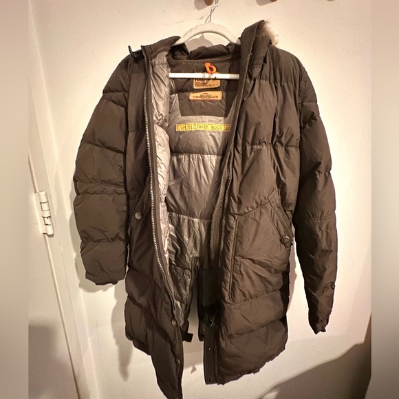 Brown Parajumper Light Long Bear Down Jacket - Women's - Picture 10 of 11